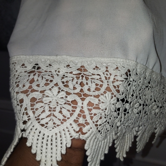 SAGE Flowy Cream Dress - Picture 6 of 8